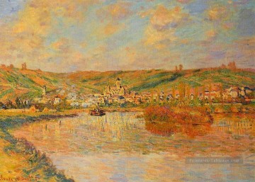 Claude Monet œuvres - Fin d’après midi à Vetheuil Claude Monet
